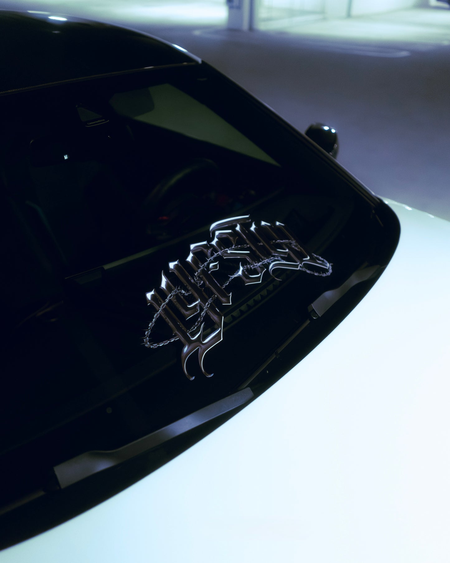 BARBED WIRE BANNER