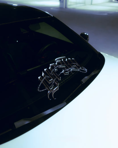 BARBED WIRE BANNER