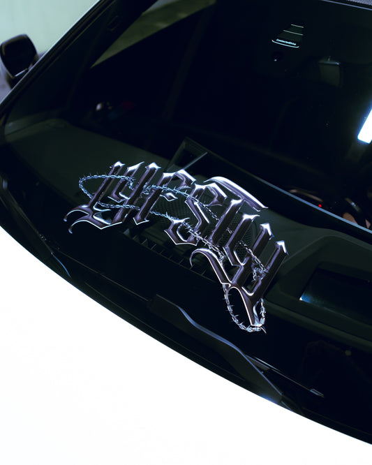 BARBED WIRE BANNER